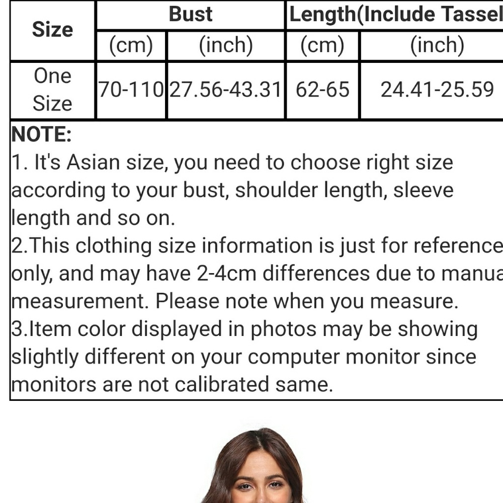 Granny Square Poncho - Picture 4 of 6